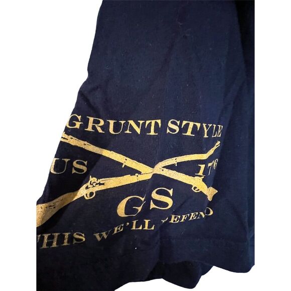 Grunt Style Men's 3XL Black USMC Tun Tavern Born in a Bar Graphic T-Shirt - Picture 2 of 5